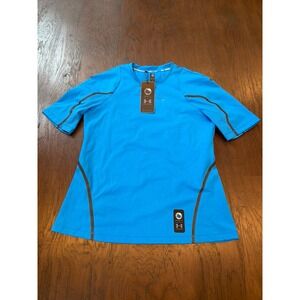 Under Armour Rush UA RUSH Compression Training Shirt Medium Blue NWT women's‎